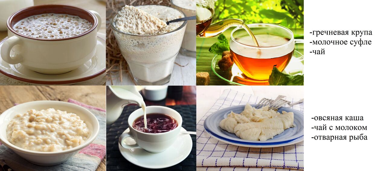 Breakfast on gastritis diet